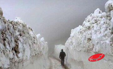 بارش یکونیم متری برف در این منطقه