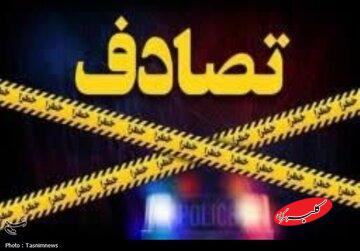 تصادف سمند با خودروی حمل بنزین در تهران/ جزئیات