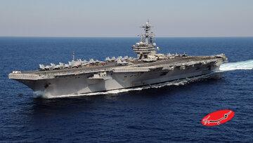 درباره آخرین ناو هواپیمابر آمریکا / درون ناو «جورج اچ. دبلیو. بوش» چه خبر است؟