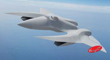 جنگنده پنهانکار با سرعت بیشتر و قیمت کمتر / عکس