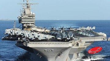 هشدار موشکی ایران به ناو آمریکایی ؛ حرکت اضافه ممنوع!