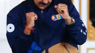 نیکلاس مادورو در حال رقصیدن