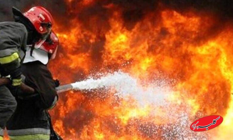 بازارچه جنتآبادِ تهران در آتش سوخت +ویدیو