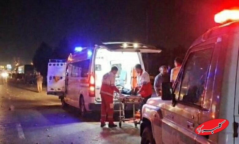 پرواز خودرو دنا در جاده چالوس ۳ کشته برجا گذاشت +ویدیو