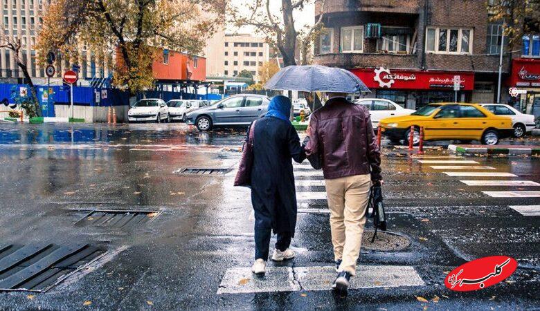 بارش برف و باران در بیشتر مناطق کشور/ کاهش دما تا جمعه