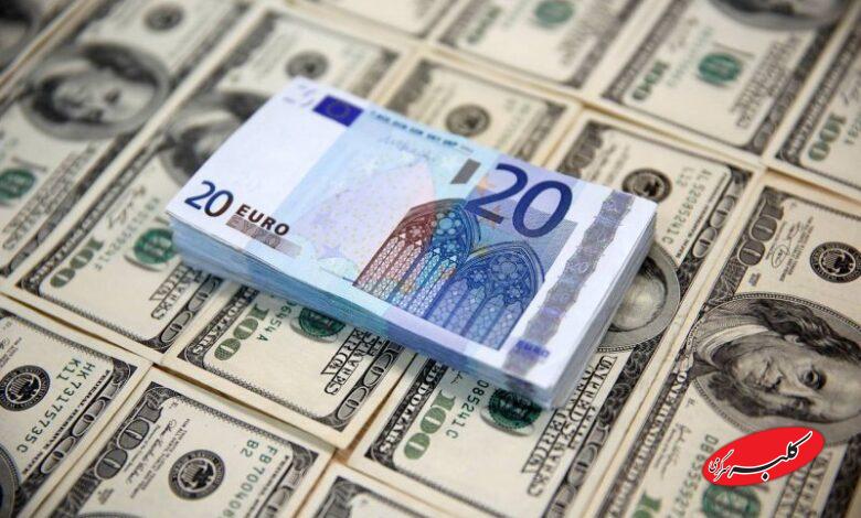 قیمت دلار و یورو امروز 19 بهمن ماه