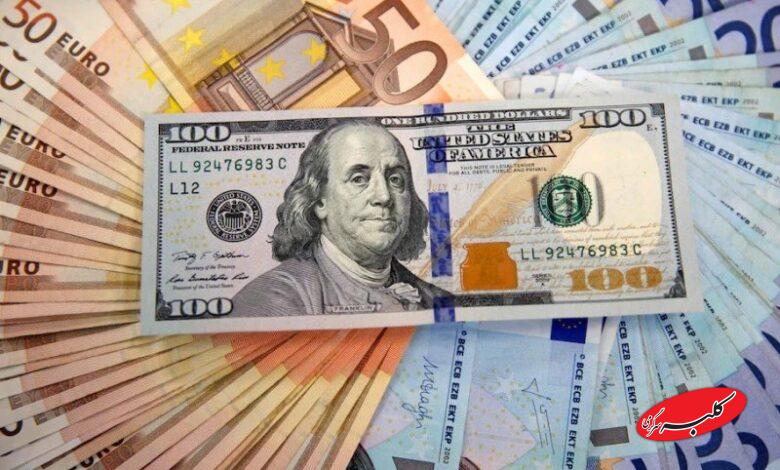قیمت دلار و یورو امروز 2 اسفندماه