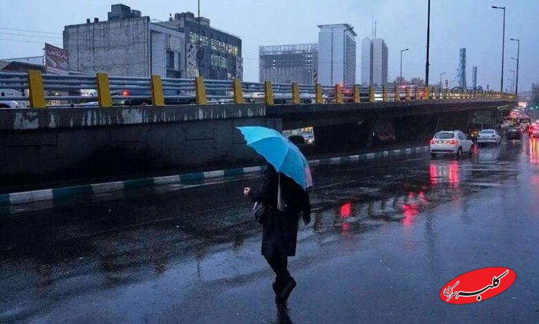 ورود سامانه جدید بارشی به کشور ؛ باران و وزش باد شدید در این استان ها