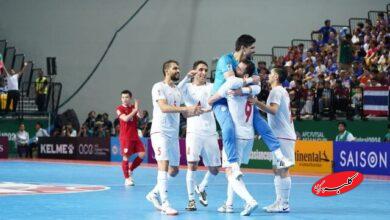 مراسم اهدای جام و مدال قهرمانی جام ملتهای فوتسال آسیا + فیلم