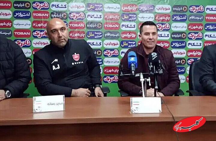 سرمربی پرسپولیس: چرا فقط برخی تیمها سه امتیاز بازی با ملوان را گرفتند؟