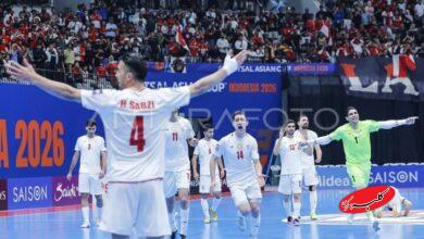 ایران چهارمین قدرت فوتسال جهان شد + عکس