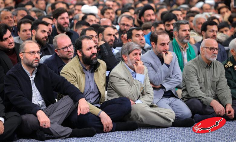 مجریهای شبکه افق به دیدار رهبری رفتند +عکس