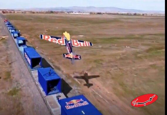 اولین خلبانی که روی قطار نشست +ویدیو