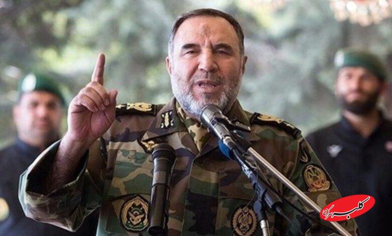 امیر سرتیپ کیومرث حیدری فرمانده نیروی زمینی ارتش