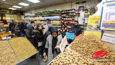 بازار میوه و تره بار جلال آل احمد در آستانه شب یلدا