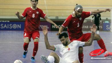 ایران ۵- افغانستان ۲؛ فوتسال جام ملتهای آسیا ۲۰۲۶