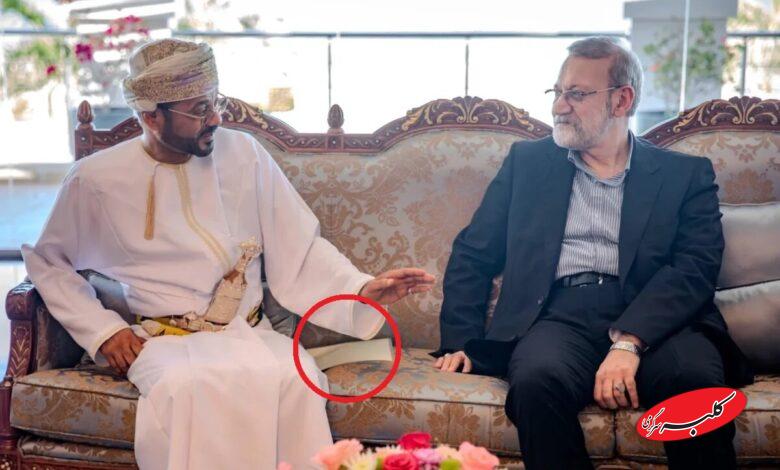 لاریجانی نامه عمان