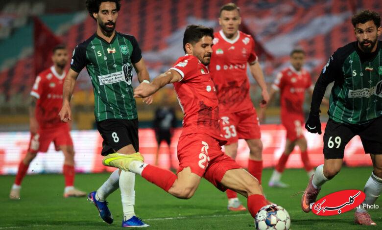 پرسپولیس ۱-۲ خیبر خرمآباد |باخت متوالی پرسپولیس