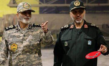 تصویری از بازدید رئیس ستاد کل نیروهای مسلح از یکی از شهرهای موشکی سپاه/ بررسی میزان آمادگی رزمی یگانهای موشکی