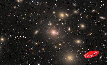 عکس روز ناسا از کهکشانی عجیب و آشفته