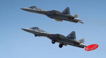 سوخو ۵۷ از مرز روسیه عبور کرد