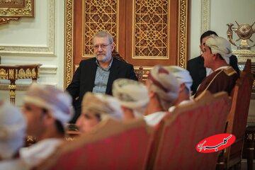 پایان دیدار سه ساعته علی لاریجانی و سلطان عمان/ دیدار مهم بعدی لاریجانی بلافاصله شروع شد!