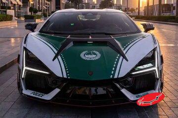 ماشین پلیس جدید دبی