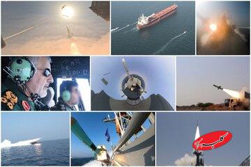 جزئیانی از رزمایش سپاه در تنگه هرمز/ قدرتنمایی سپاه در حساسترین گذرگاه انرژی جهانی همزمان با مذاکرات ایران و آمریکا؛ هشدار دریایی به واشنگتن