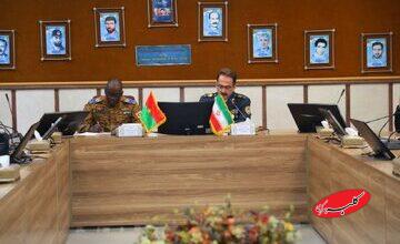 دیدار وزیر دفاع بورکینافاسو با فرمانده دافوس ارتش/ امیر اسماعیلی: ظرفیت پذیرش افسران ارتش بورکینافاسو را داریم