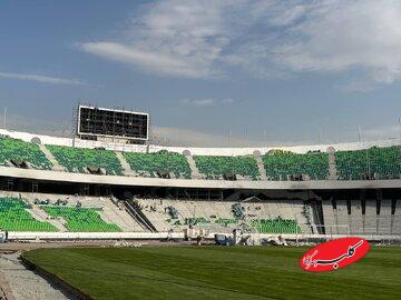 ببینید | تصاویر اختصاصی خبرآنلاین از روند بازسازی ورزشگاه آزادی