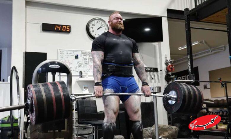 هافثور بیورنسون ددلیفت ۴۴۰ کیلوگرم