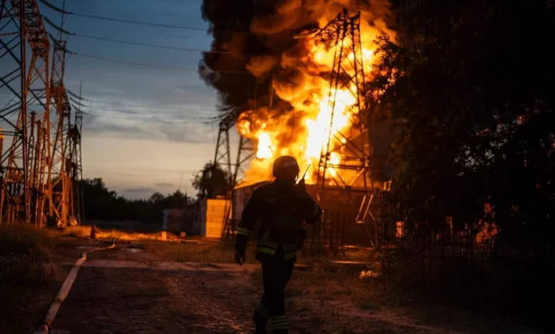 حمله هوایی روسیه به اوکراین