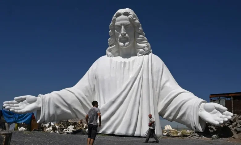 مجسمه عیسی در ارمنستان