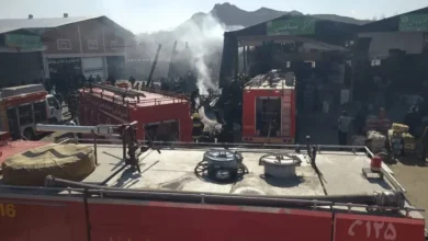 تصویر سقوط هلیکوپتر درچه اصفهان