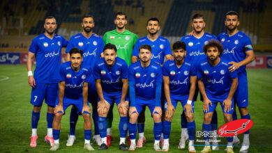 حمایت بازیکن گابنی تیم فوتبال استقلال از ایران + عکس