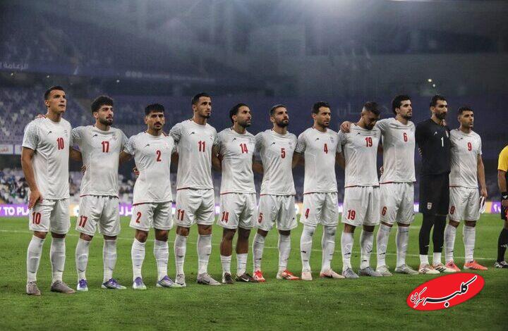 تبریک تیم ملی فوتبال ایران پس از انتخاب ولیفقیه