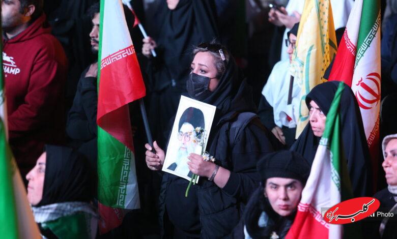 عزداری مردم تهران برای شهادت رهبر معظم انقلاب