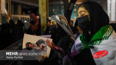 تجمع سپیدپوشان در سوگ شهادت رهبر معظم انقلاب اسلامی