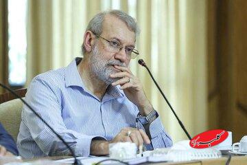 تصویری از شهیدان علی لاریجانی و قاسم سلیمانی در کنار یکدیگر