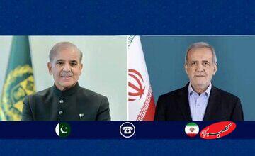 پزشکیان: از کشورهای اسلامی میخواهیم بسترساز تداوم تجاوزات علیه ایران نشوند/ شهباز شریف: کشورهای منطقه برای کاهش تنش مساعی جمعی داشته باشند