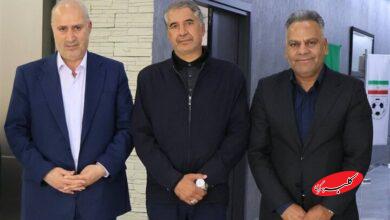 دیدار نماینده مجلس با رئیس فدراسیون فوتبال