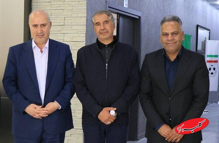 دیدار نماینده مجلس با رئیس فدراسیون فوتبال