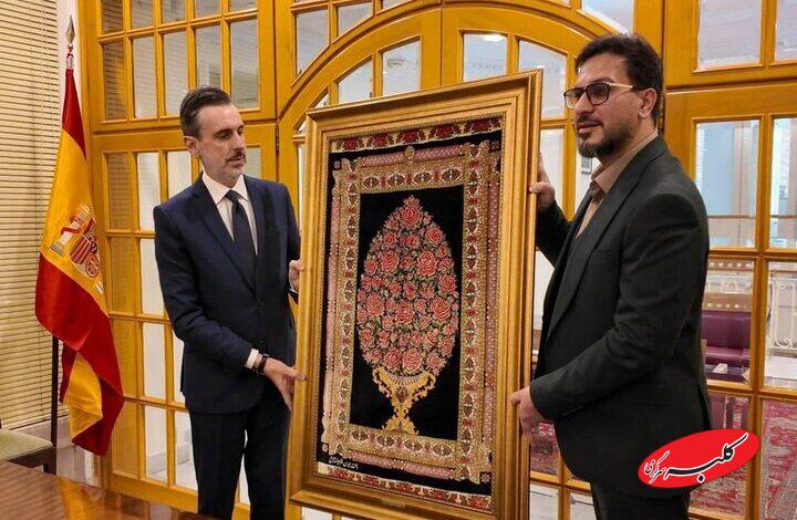 قدردانی جامعه قرآنی از سفیر اسپانیا در ایران
