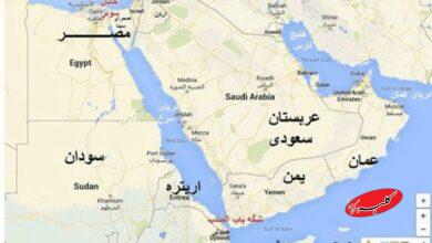 نقشه -باب المندب