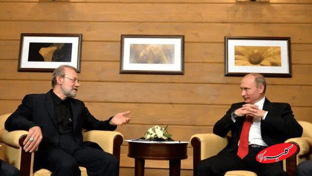 لاریجانی - پوتین