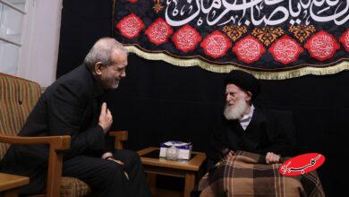 پزشکیان و آیت الله شبیری زنجانی