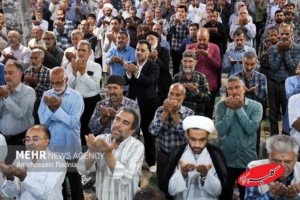 نمازجماعت باشکوه ظهرعاشورا در شهرری برگزارمی شود