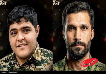 تشییع پیکر دو شهید بسیجی در قم+ تصاویر