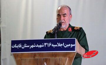 معاون سیاسی سپاه: آمریکا نه در جنگ و نه در مذاکره به اهداف خود دست نخواهد یافت/ اگر قرار باشد کسی در این رویارویی تسلیم شود، آن آمریکا است