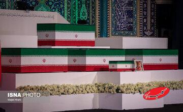 پایان مراسم ادای احترام هیئتهای خارجی به رهبر شهید